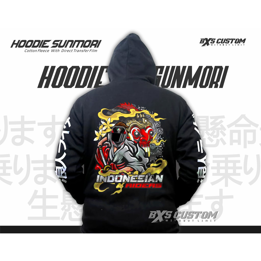 HOODIE SUNMORI JAPANESE | JAKET SUNMORI TOURING | BAHAN LEMBUT STANDAR DISTRO