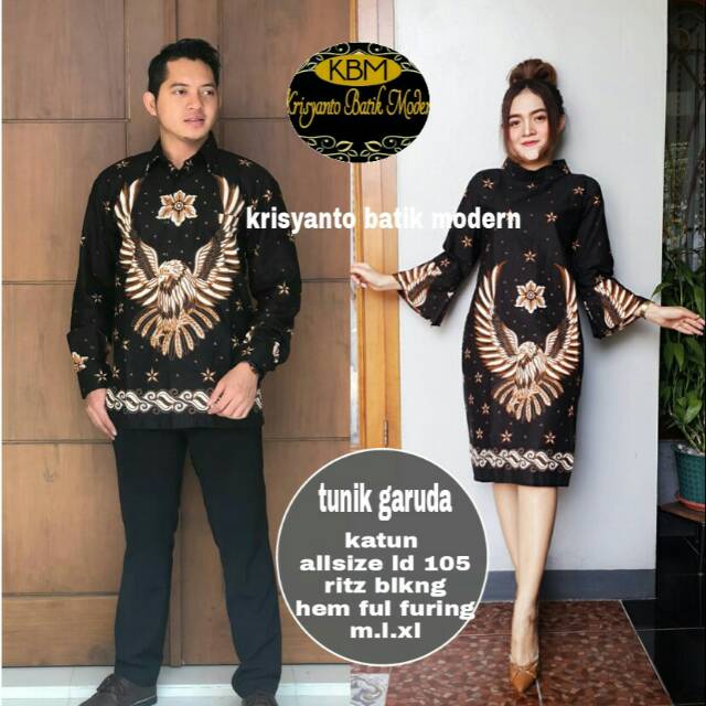 COUPLE TUNIK BATIK GARUDA