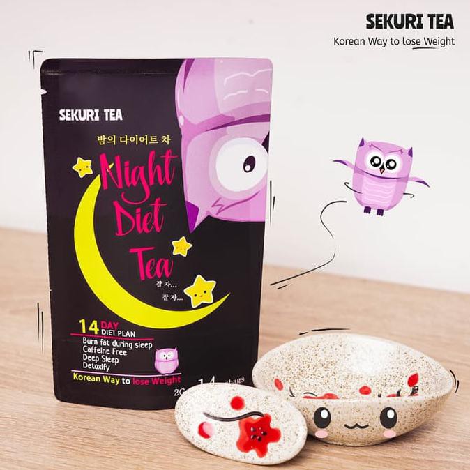 Super Sekuri Tea Korean / Tea Teatox Pelangsing Bunga Hijau Korea / Teh Diet Sale