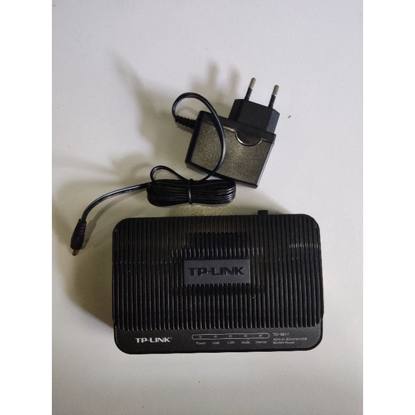 TP Link ADSL 2 ethernet TD 8817