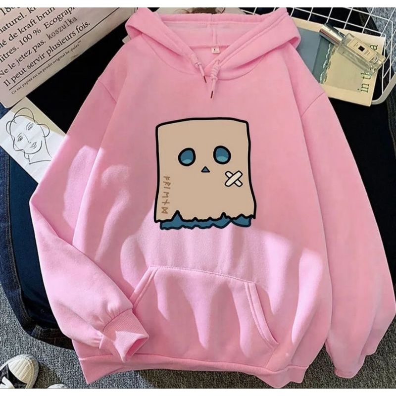 Sad Hoodie Cewek Sweater Wanita Terbaru