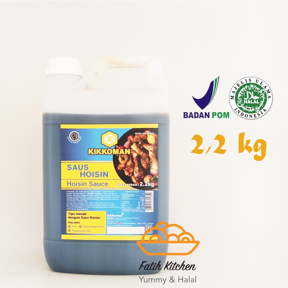 

Kikkoman Hoisin Sauce Halal 2,2 kg Jerigen