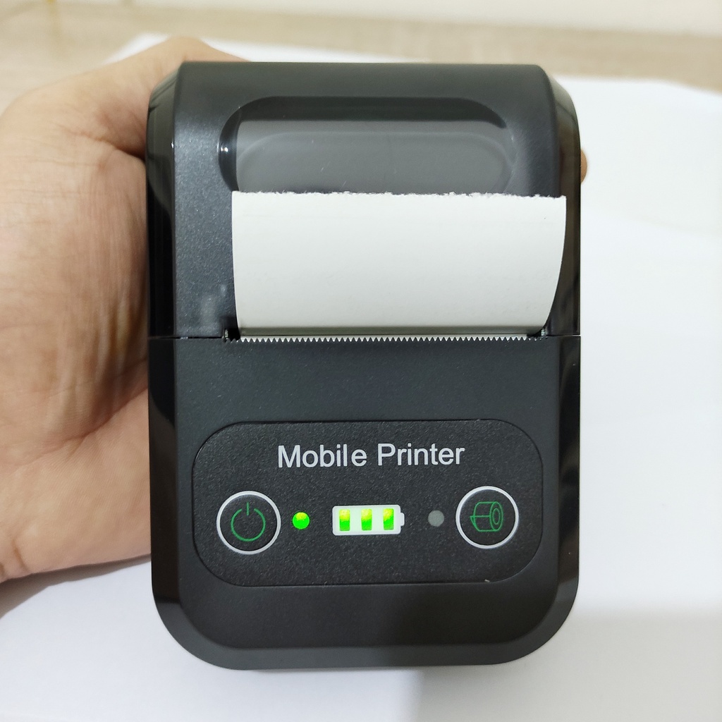 PRINTER BLUETOOTH MINI PORTABLE PRINTER THERMAL 58MM CETAK RESI NOTA STRUK PENJUALAN