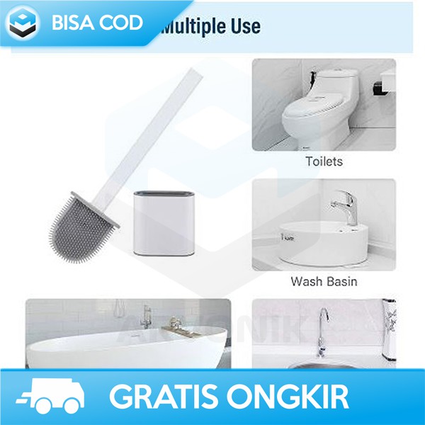 SIKAT WC SILIKON WADAH SILICON FLEKSIBEL SILICONE TOILET PEMBERSIH