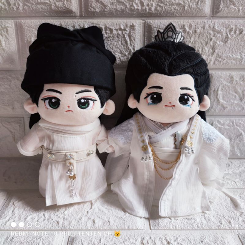 Xiao BaiShi doll Xiao Baili and Xiao Shiying BJYX CP doll DAPAT SEPASANG + COSTUME Xiao Zhan Wang Yi