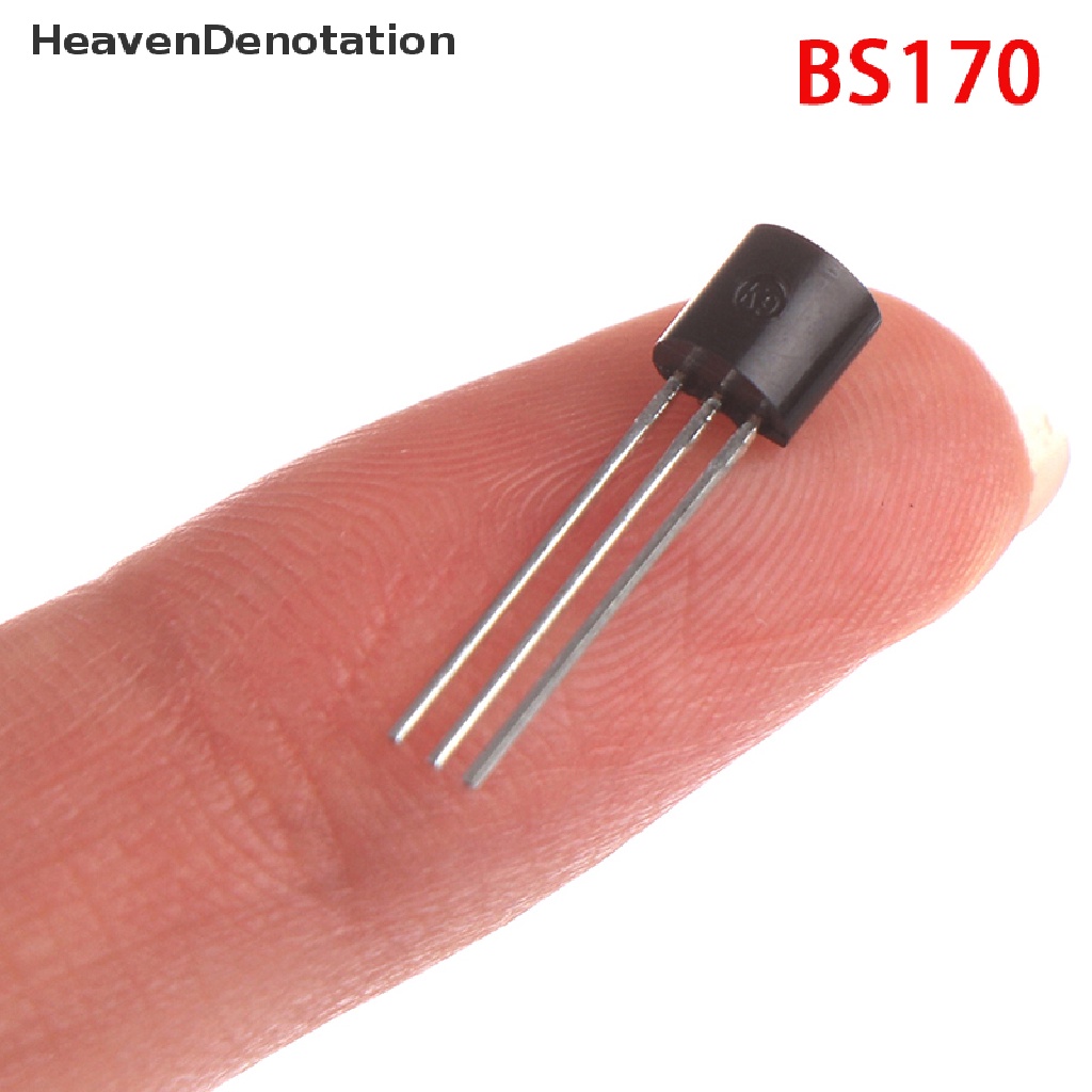 10pcs Bs170 To-92 In Line Field Effect Transistor