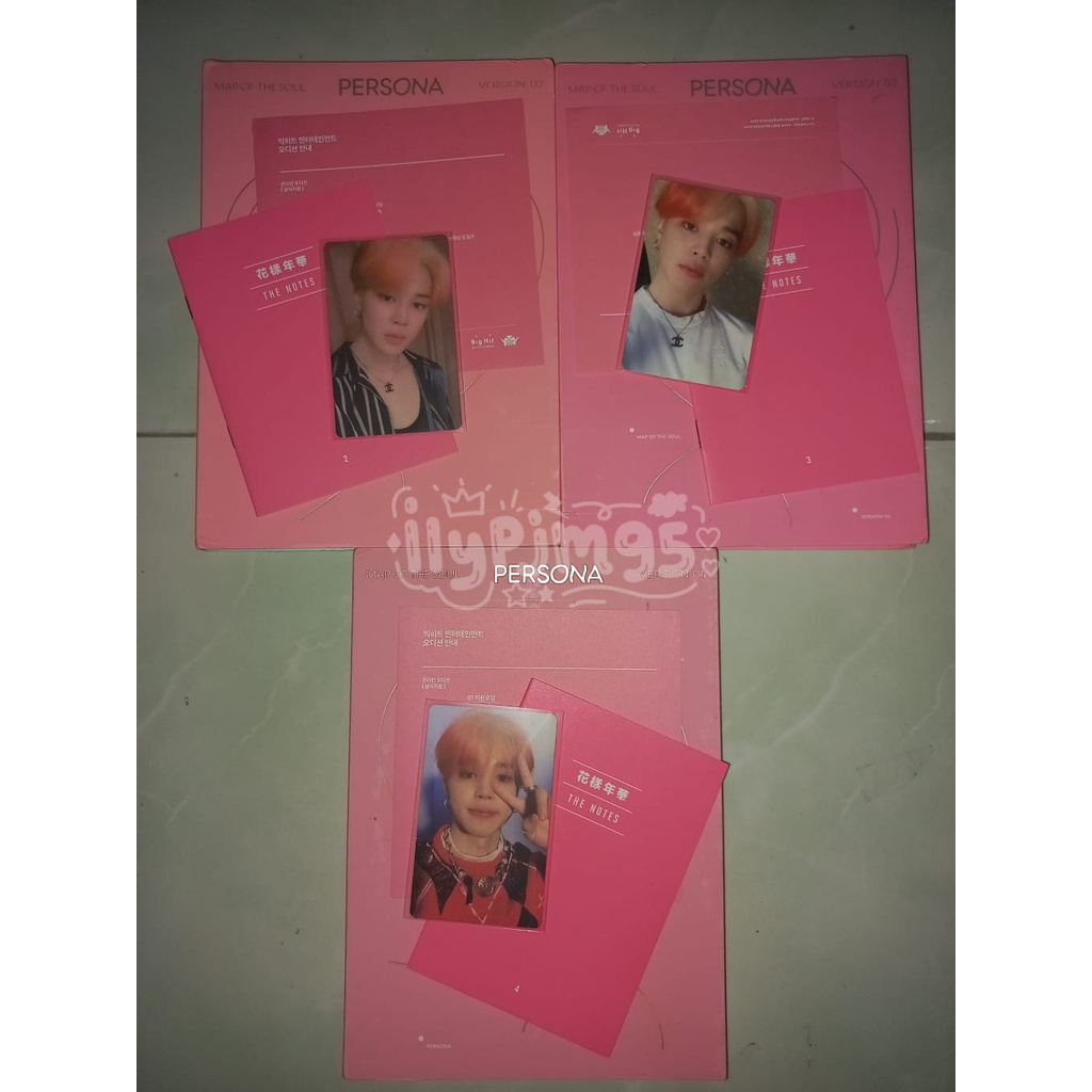 [READY STOCK] ALBUM BTS PERSONA JIMIN PC