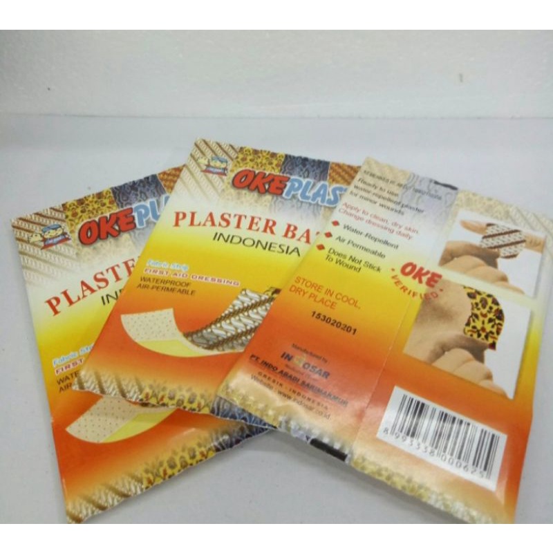 Isi P3K Plaster cepat / Okeplast / Hansaplast / Plaster bandage