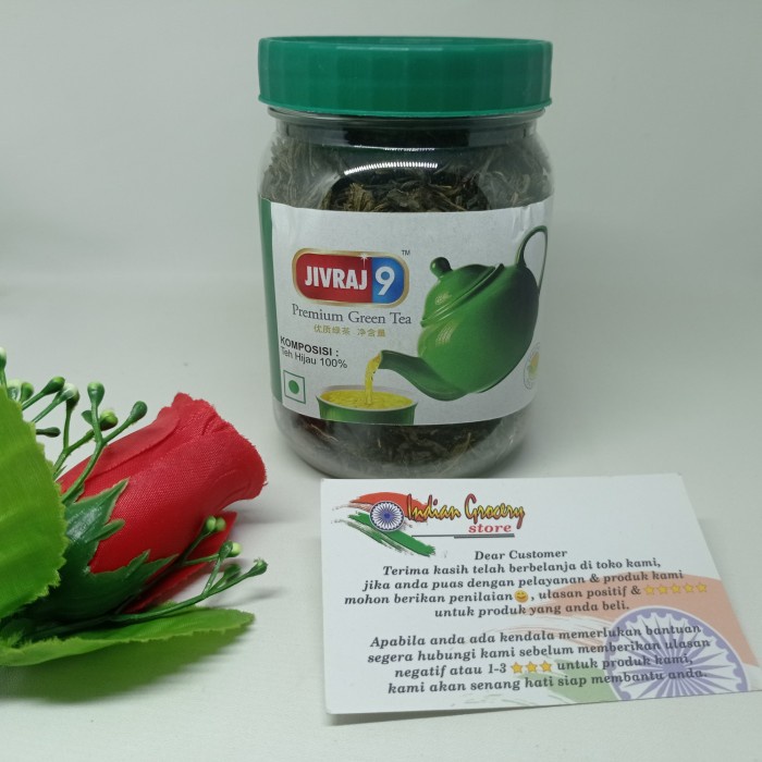 

JIVRAJ 9 PREMIUM GREEN TEA 125 GR