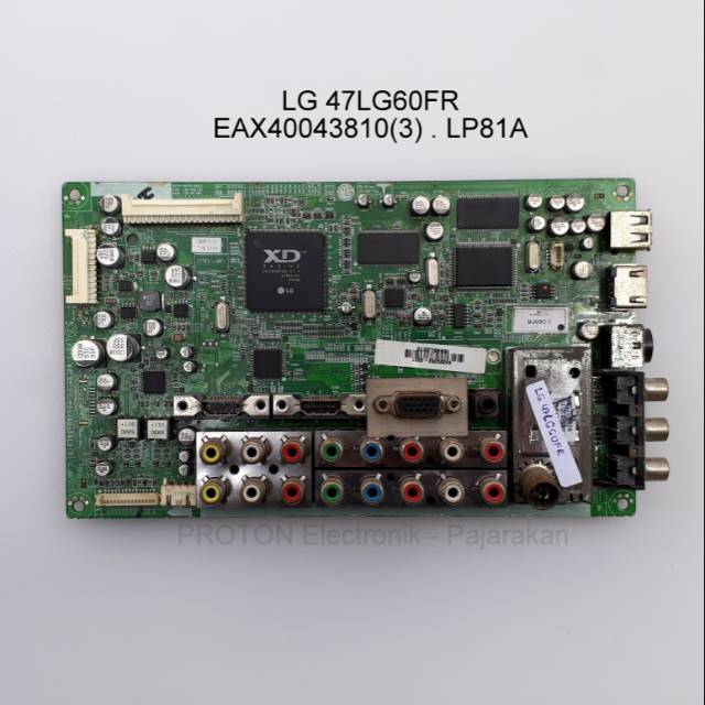 Mainboard LCD TV LG 47LG60FR 47LG60FR-TA . Matherboard LP81A EAX40043810 42LG30R 42LG60FR 47LG50FR