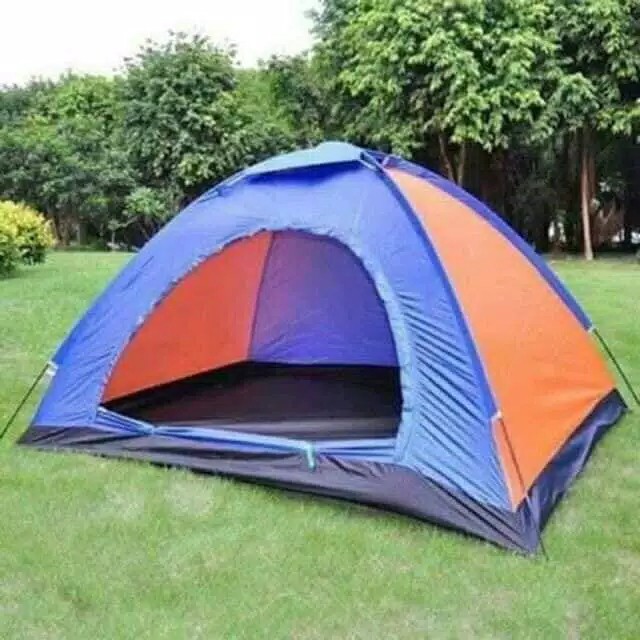 Tenda camping terpal kapasitas 6-7 orang - Tenda Gunung - tenda kemping terpal camping outdoor