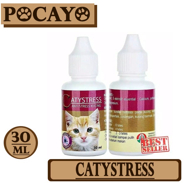 CatyStress Obat Anti stress Kucing 30ml