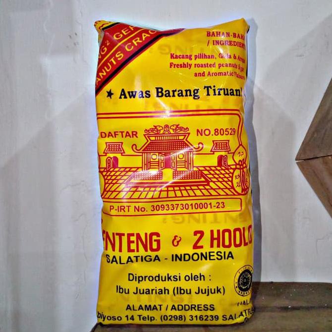 

Produk Unggulan Enting Enting Gepuk Kacang Cap Klenteng & 2 Hoolo