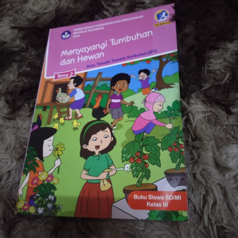 Buku Tematik kelas 3 SD/MI Kurikulum 2013