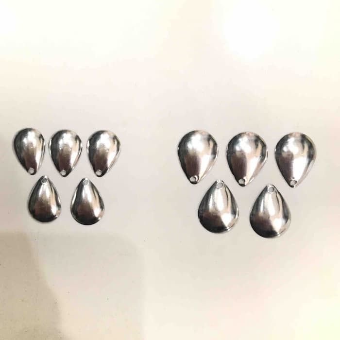 Jual umpan spinner spoon silver Terlaris