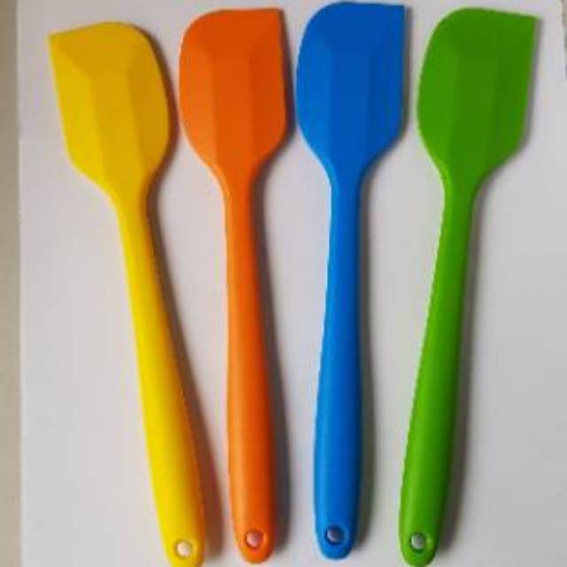 spatula silikon 20 cm sutil silicon sodet tahan panas food grade tanpa sambungan