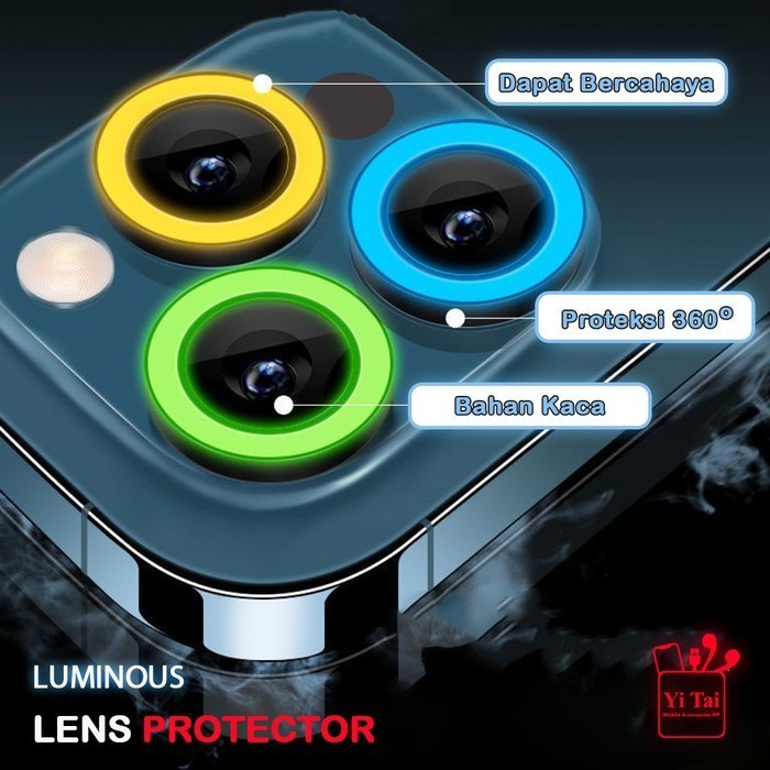 RING LENSA KAMERA LUMINOUS YI TAI FOR IPHONE 12 12 MINI IPHONE 12 PRO MAX