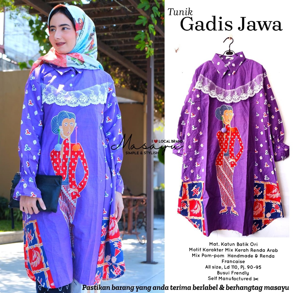 Tunik gadis jawa