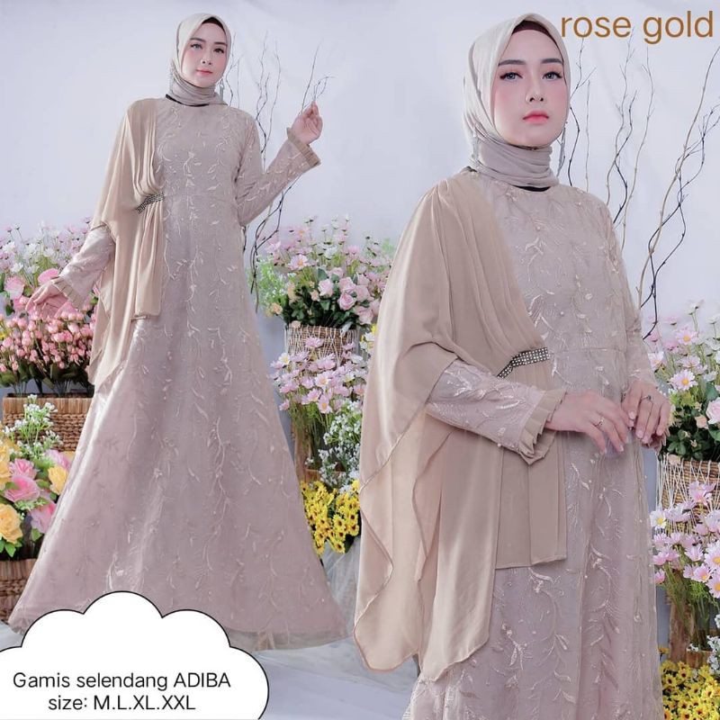 Dress Selendang / Kabaya Wisuda / Baju Kondangan Trendy 2021 / Baju Tulle / Kebaya Dress