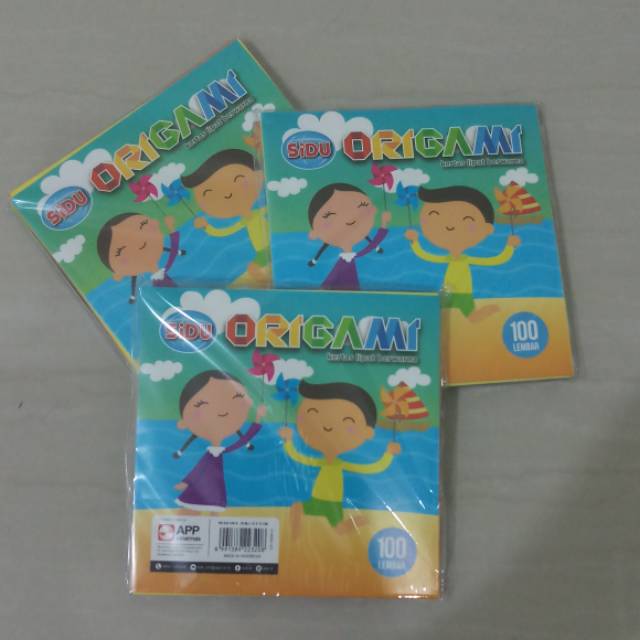 

Kertas origami kecil dan besar sidu