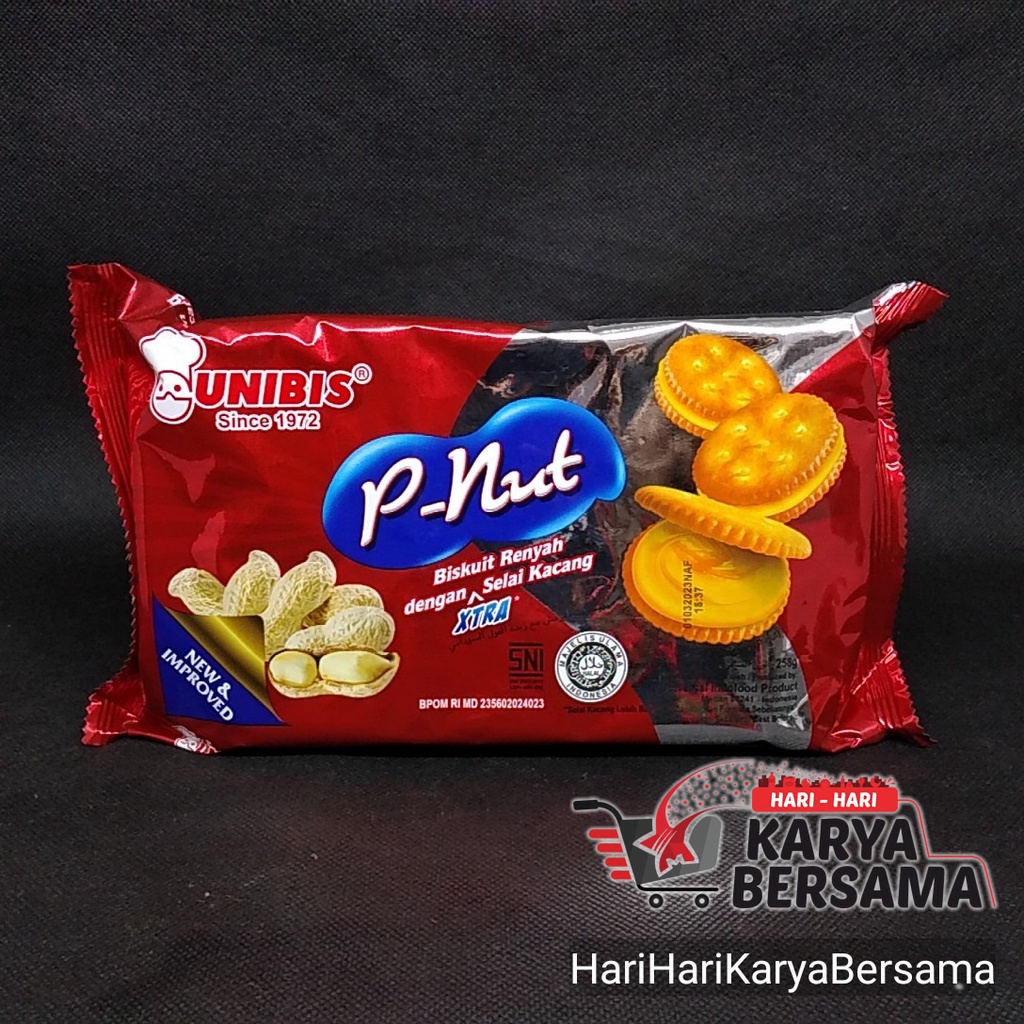 

UNIBIS BISKUIT PEANUT CRACKERS 258GR