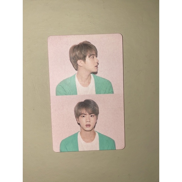 OFFICIAL PHOTOCARD PC BTS SEOKJIN JIN PERSONA 1