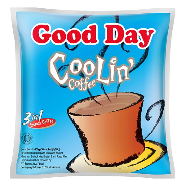 

Good Day Coollin Coffee Bag 30Sx20Gr