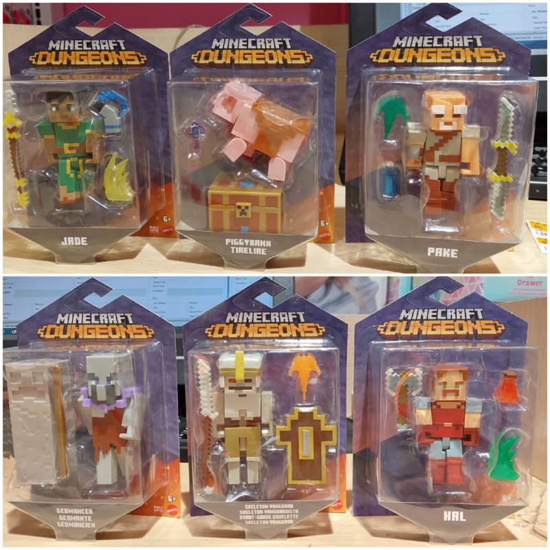 Minecraft Dungeon Figure (6 Variasi) Original