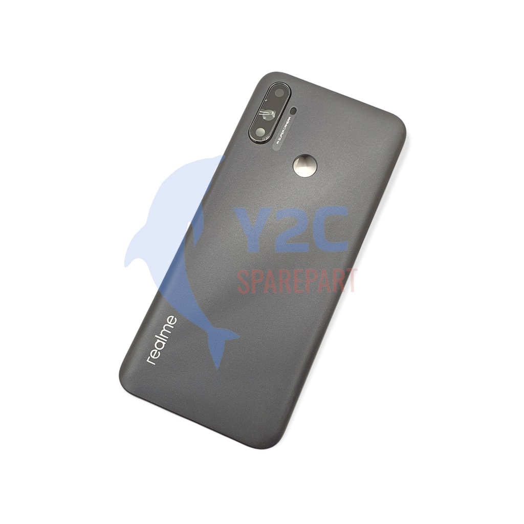 BACKDOOR REALME C3 3 CAMERA / TUTUP BELAKANG / BATERAI