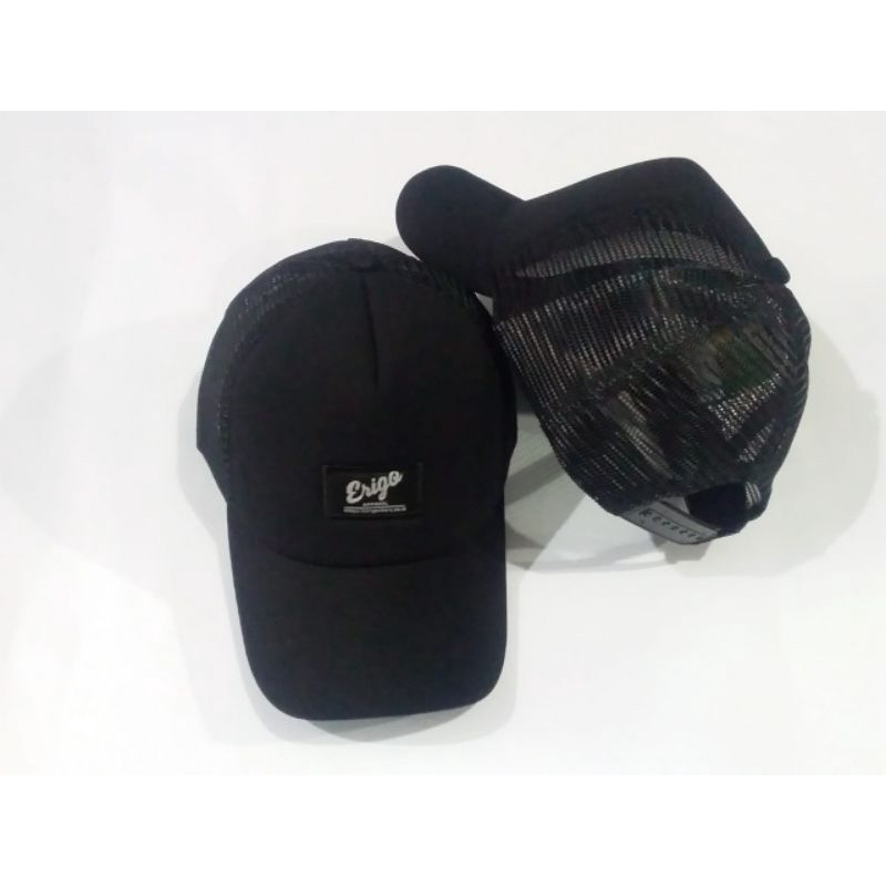 TOPI TRUCKER BASIC PREMIUM - TOPI TRUCKER KUALITAS DISTRO - TOPI JARING PRIA/WANITA