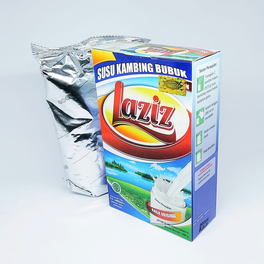 Laziz Susu kambing Rasa Original isi 200 gr