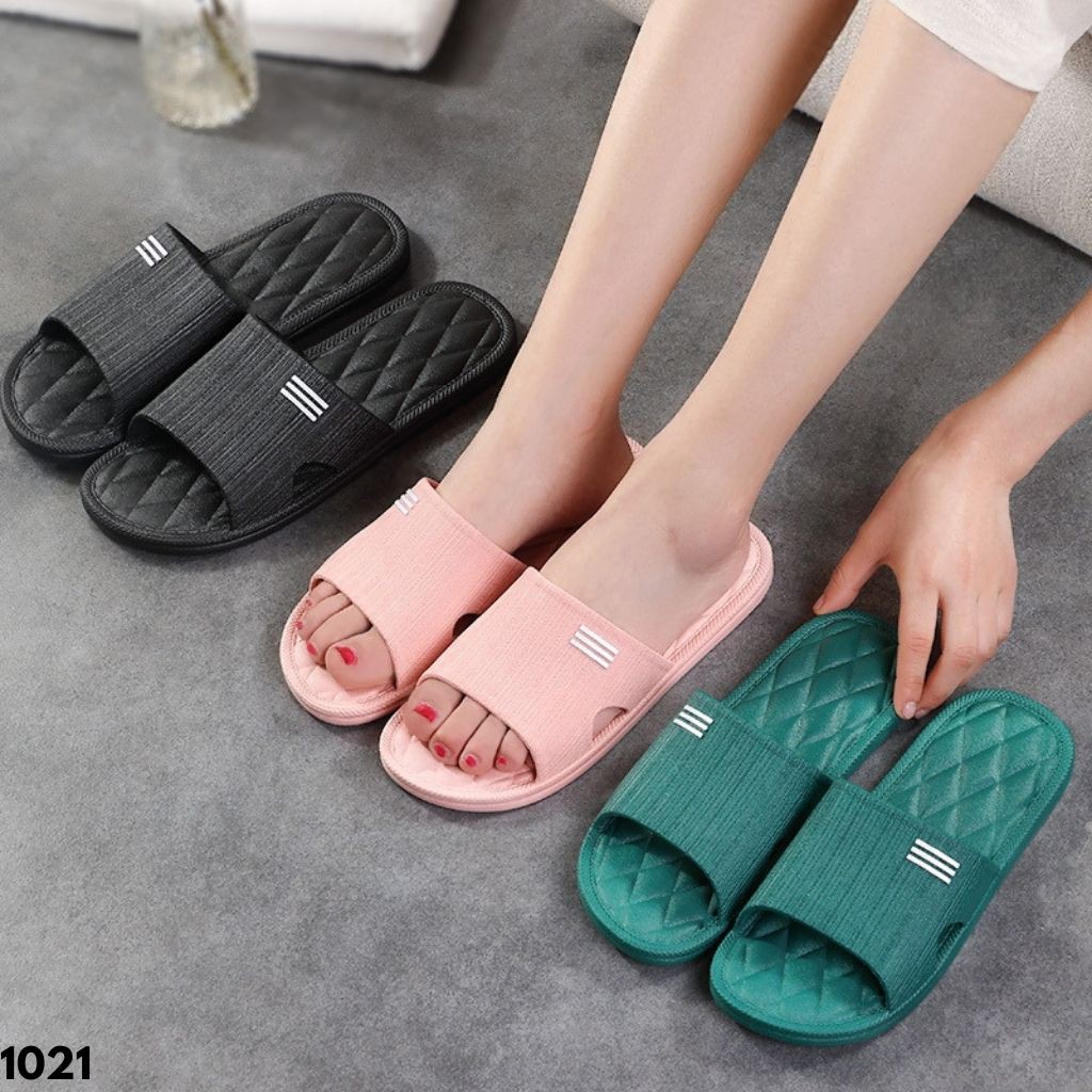 SANDAL RUMAH KAMAR HOTEL TOILET DAPUR PRIA WANITA MAMA PAPA IMPORT NYAMAN EMPUK UNISEX 1021