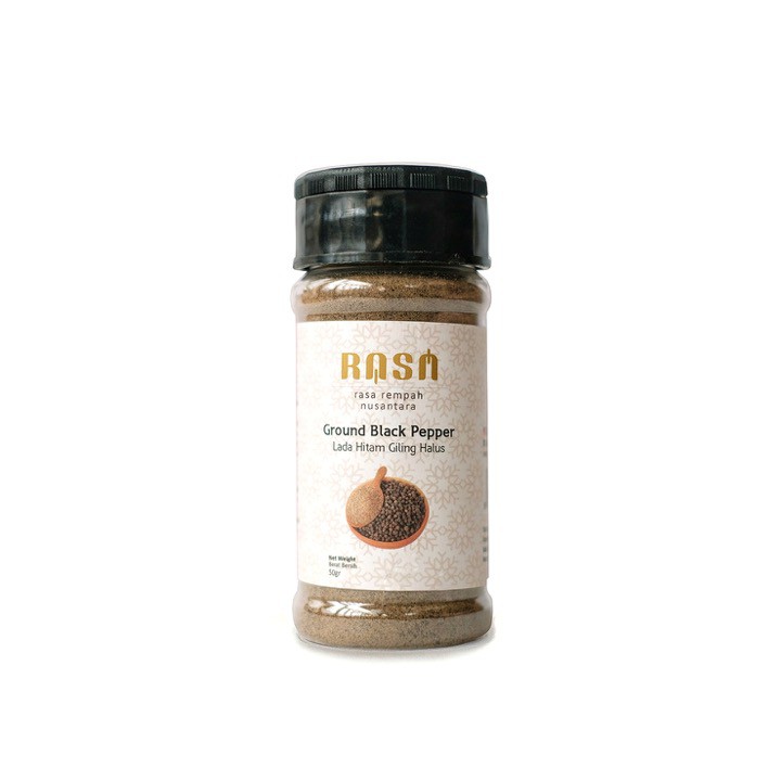 Rasa Rempah Nusantara Ground Black Pepper Lada Hitam Rasa Rempah Nusantara Ground Black Pepper Lada Hitam