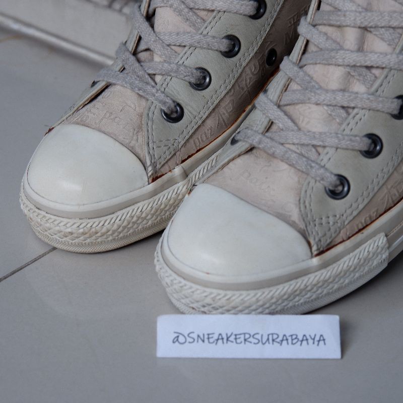 Converse Chuck Taylor Hi x John Lennon Imagine Peace Project Cream White
