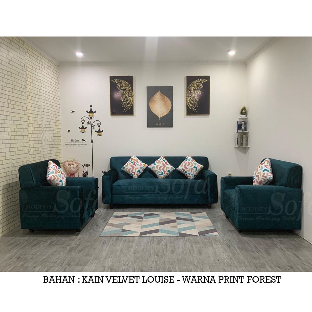 Sofa Ruang Tamu Modesty 311 Seater Louis