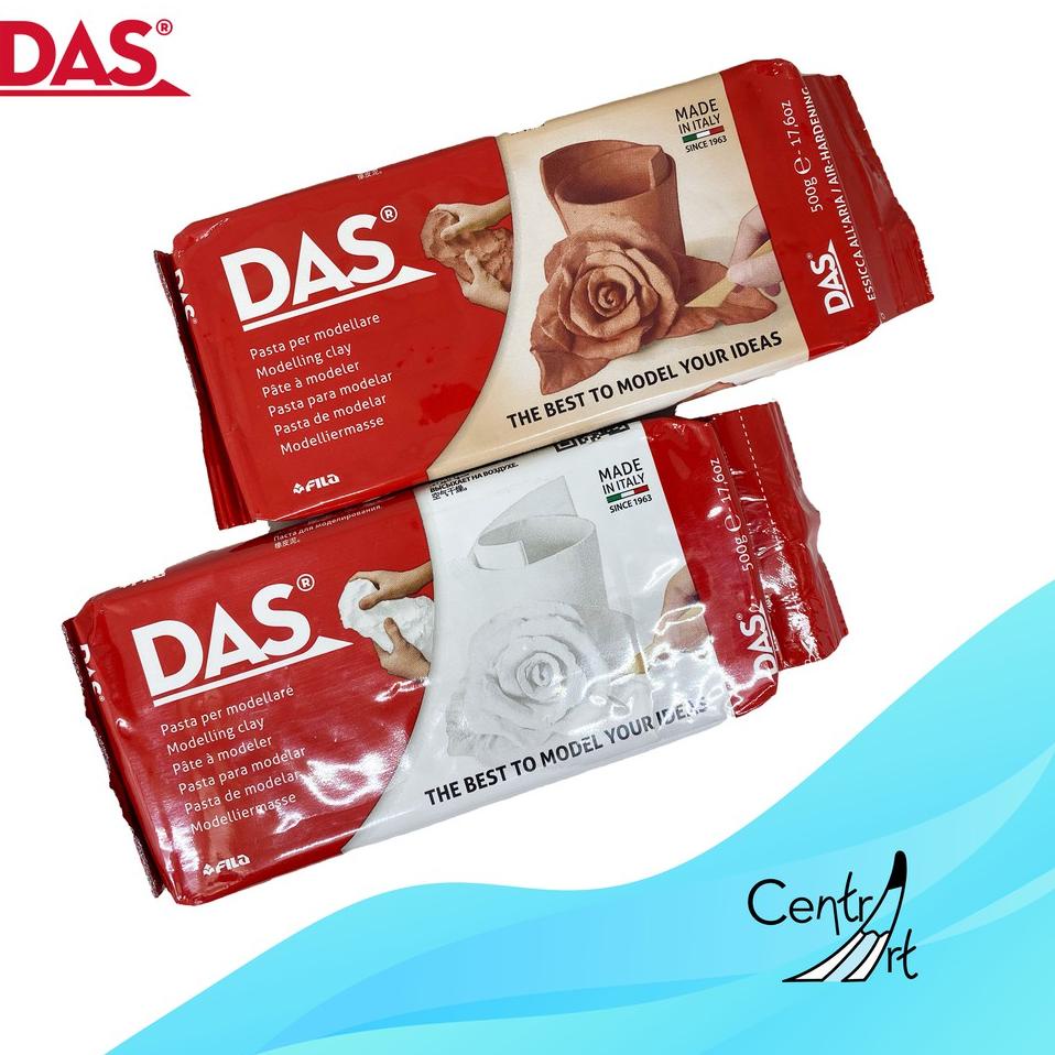 

[PRODUK 0L7GS] DAS CLAY PUTIH/ TERRACOTTA 1KG das clay 1000gm 1kg FWE