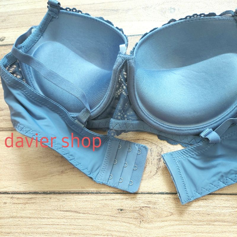 TALLY 8226 BRA BH CUP BESAR JUMBO / BERKAWAT / BUSA TEBAL / BROKAT  PUSH UP