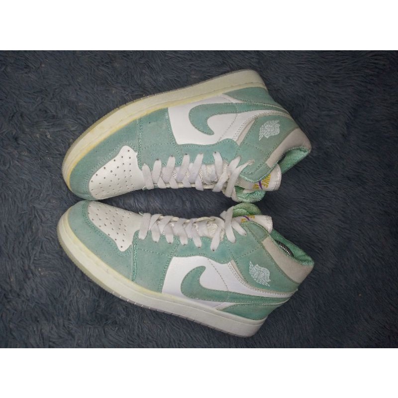 nike air jordan retro high green