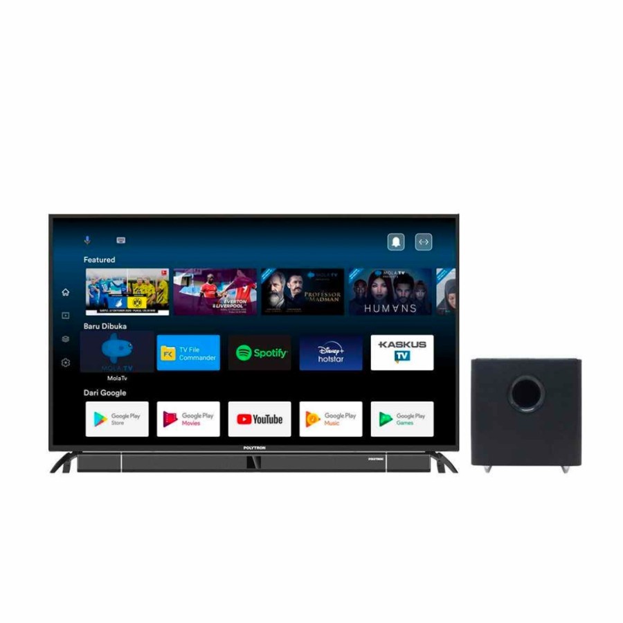 TV LED 55" UHD 4K SMART ANDROID TV POLYTRON PLD 55BUA8859