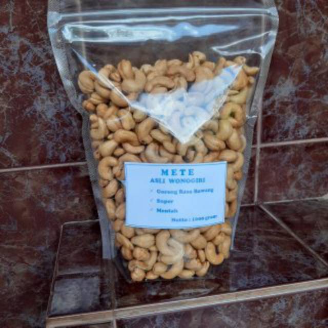 

Mete goreng jawa 1000 gram