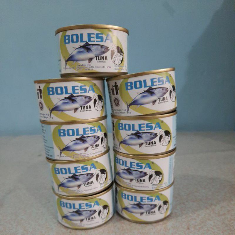 BOLLESSA TUNA IN OIL/IKAN TUNA/TUNA KALENG