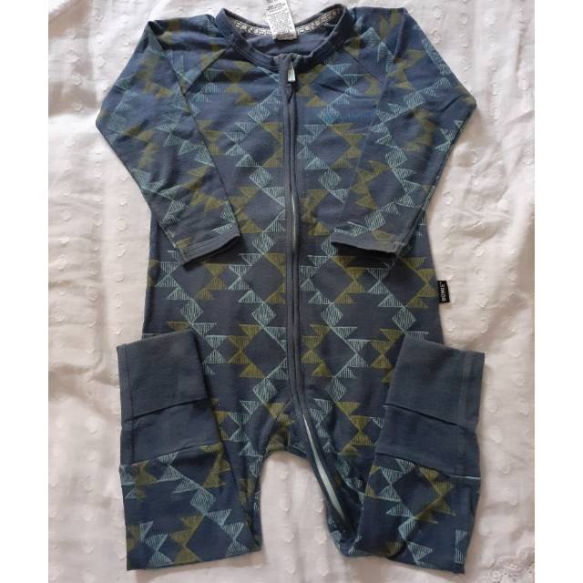 Preloved Bonds Aztec Blue size 12-18m