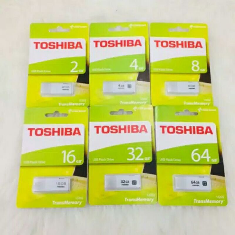 FLASHDISK TOSHIBA 2GB / 4GB / 8GB / 16GB / 32GB / 64GB / FLASH DISK / FLASH DRIVE / TERMURAH!!