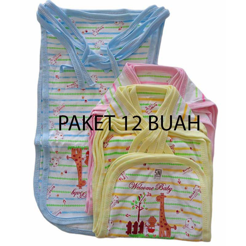 Paket 12 Buah Popok Bayi  Gambar Jerapah