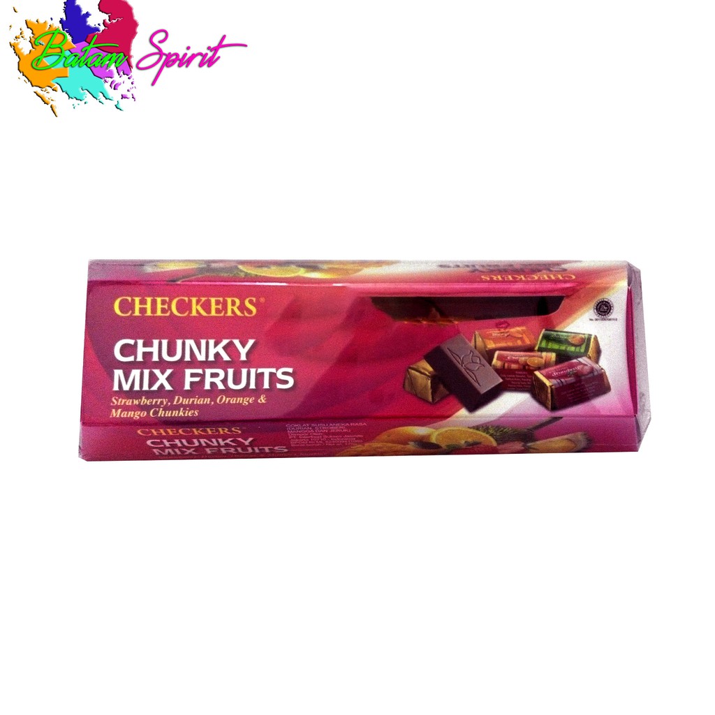 

CHECKERS CHUNKY MIX FRUITS 175GR