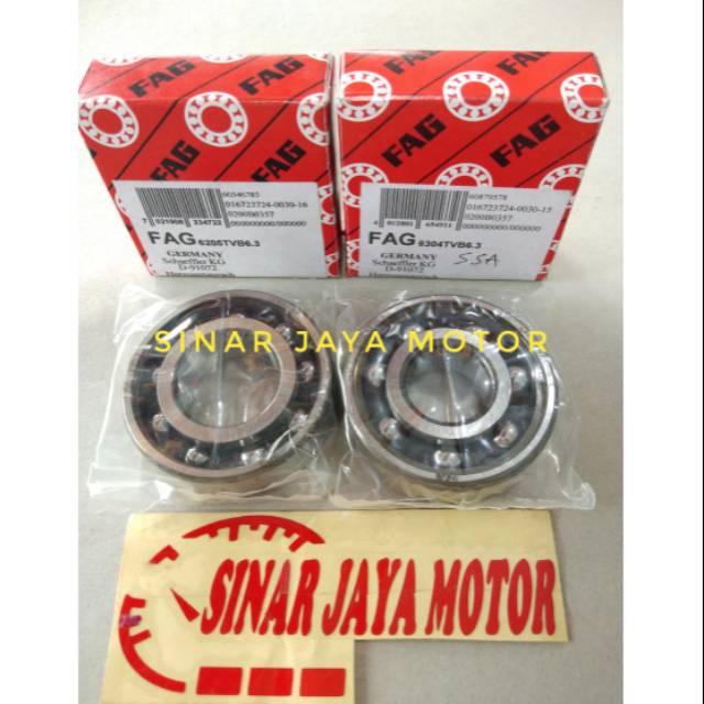 Bearing kruk as fag jupiter z 1set 6304/6205