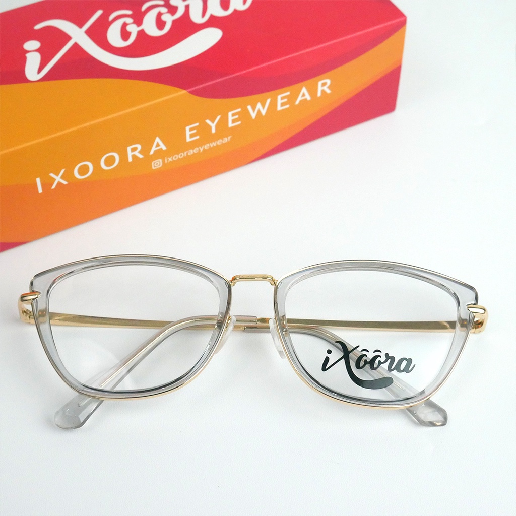 [Best Seller Paket Photocromic] Kacamata Ixoora Reval