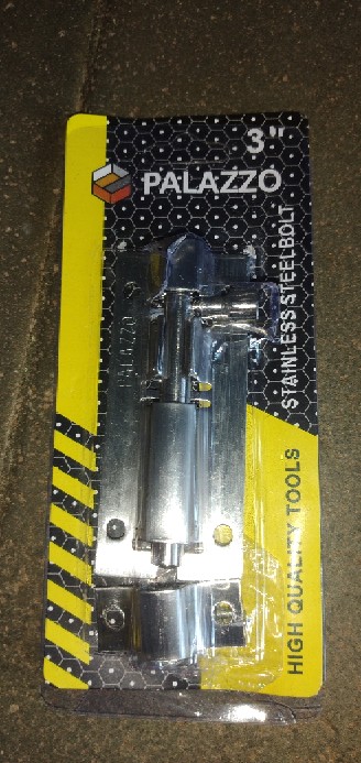 Grendel Palazzo 3 Inch Kunci Slot Pintu Plat Stainless