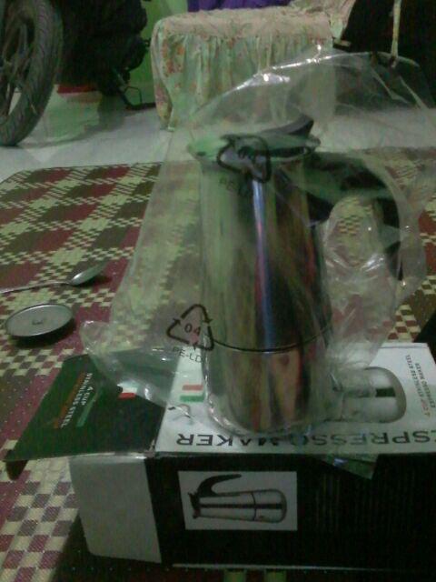 Teko Pembuat Kopi / Mokapot Espresso Coffee Maker 100ml 200ml