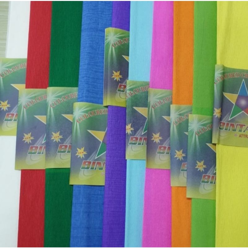 

Kertas Krep / Crepe Paper